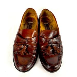 Johnston & Murphy Leather Tassel Loafer 8.5M